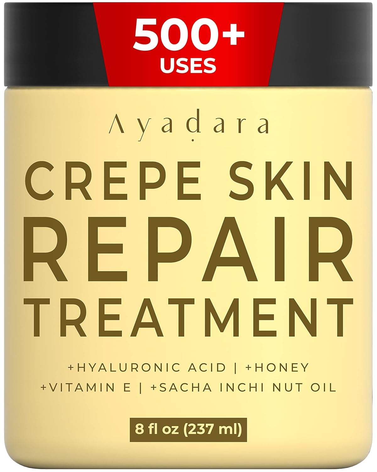 Amazon.com : AYADARA Crepey Skin Repair cream 8oz, Firming Lotion